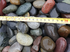 3-5cm Natural River Pebble Stones