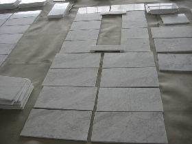 White Marble Wall Cladding Assembly