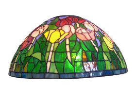 STAINED GLASS MOSAIC LAMP 0004