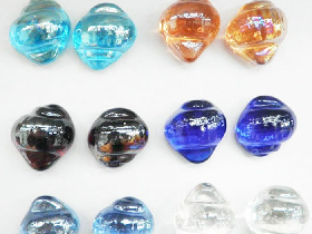 conch shape glass beads