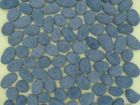 Flat Pebble Mosaic Tile