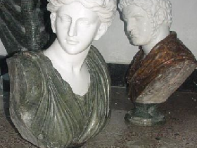 Marble Statue Busts