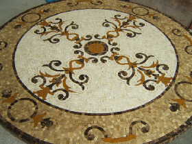 Natural Marble Mosaic Cutted by Hand