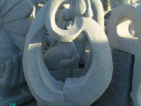 Stone Abstract Sculpture 006