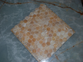 Yellow Onyx Hexagon Mosaic