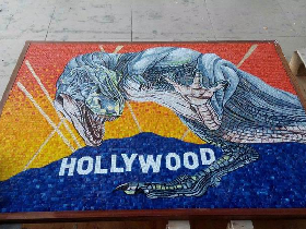 Hollywood Movie Art Mosaic