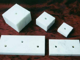 White Marble Trophy Bases
