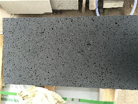 Black Lava Honed Paving Stone