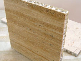 Travertine Honeycomb Composite Tile