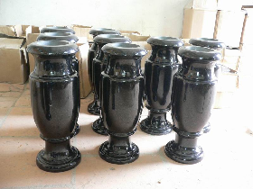 Granite Memorial Vases