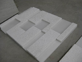 3D White Marble Mosaci