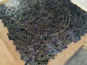 Colored Glazed Glass Mosaic