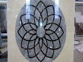 marble stone mosaic tiles medallion