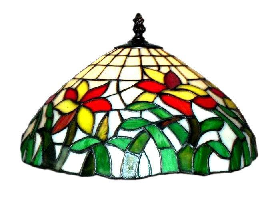 STAINED GLASS MOSAIC LAMP 0007
