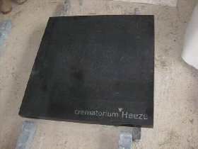 Crematorium Heeze Name Plate Stone