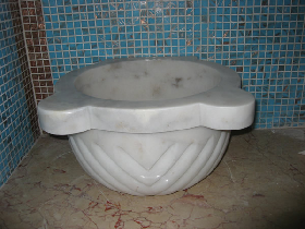 Turkish Bath Marble Kurna