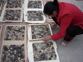Mixed Pebble Stone Tile