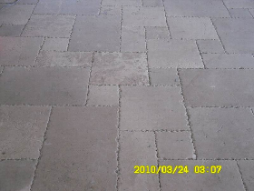 Yellow Limestone Flooring Patterns 001