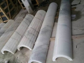White Marble Columns Wholesale