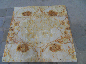Yellow Onyx Bookmatched