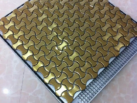copper mosaic tile 003