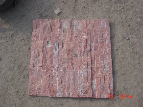 Red Quartzite Cladding Stone