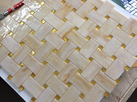 STAINED GLASS MOSAIC TILE 0008