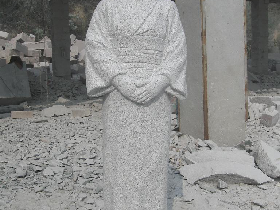 Customized Old Lady Sculpture by Photo