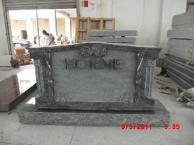 European Granite Tombstone 003