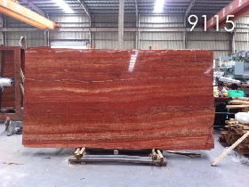 Red Travertine CUT TO SIZE