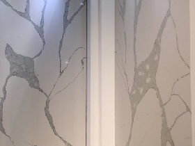 Statuario White Quartz Bathroom