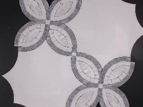 Marble Water Jet Mosaic Tile 001