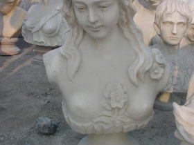 Marble Bust of Young Eros