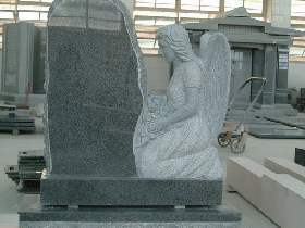 Angel Granite Monument 005