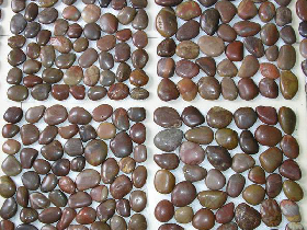 pebble mosaic tiles for walls and floors