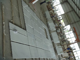 China Pure White Marble Flloring Tiles Layout