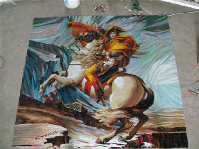 Napoleon Oil Painting Art Mosaic