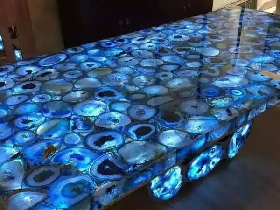Blue Agate Back Lighting for Nightclub