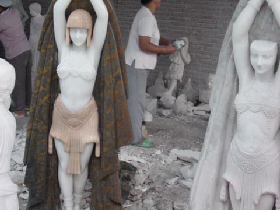 Marble Human Figure Statue 043