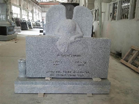Angel Granite Gravestone 001