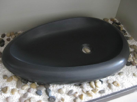 Black Basalt Washbasin