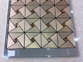 Metallic Mosaic Tiles 032