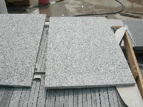 Grey Granite Outdoor Flamed Paving Tiles