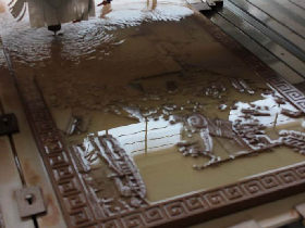 Marble Medallion Cutting