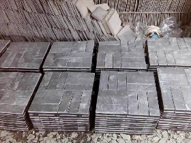 Grey Slate Interlocking Paving Tile