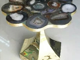Grey Agate Table