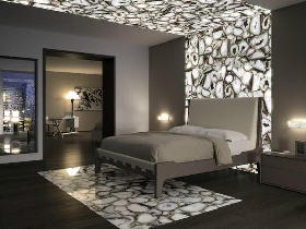 Grey Agate Bedroom Decoration