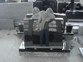 Angel Granite Monument 007