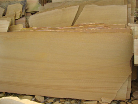 Yellow Wood Vein Sandstone Slab