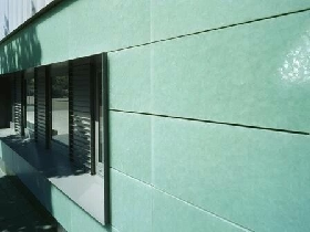 Light Green Artificial Onyx Glass Wall Cladding
